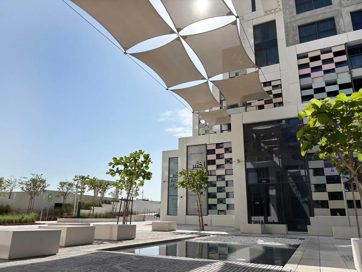 公寓 Private Beach - Sea Views - Beachfront - Paddle - Heart Of Al Reem Island - Pixel - Luxurious Modern Elegance 阿布扎比