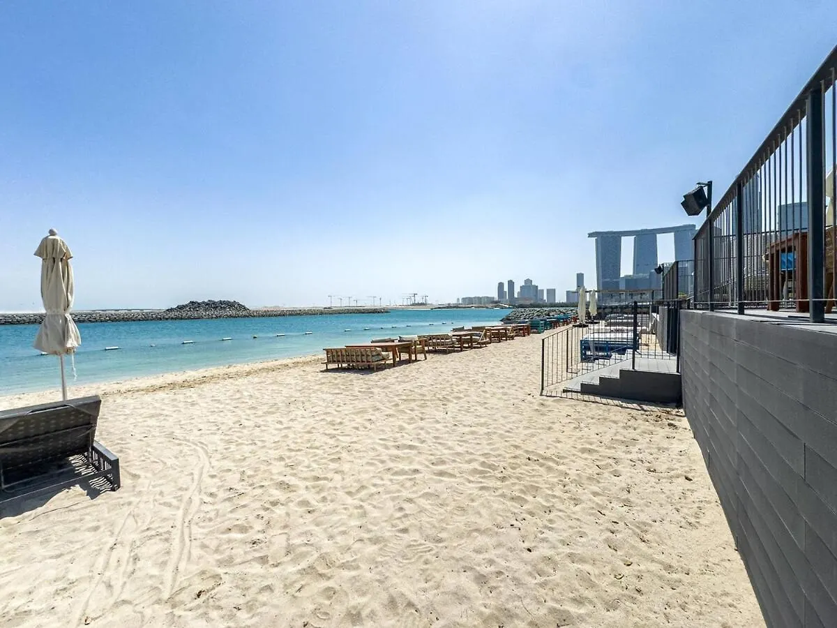 公寓 Private Beach - Sea Views - Beachfront - Paddle - Heart Of Al Reem Island - Pixel - Luxurious Modern Elegance 阿布扎比 阿拉伯联合酋长国