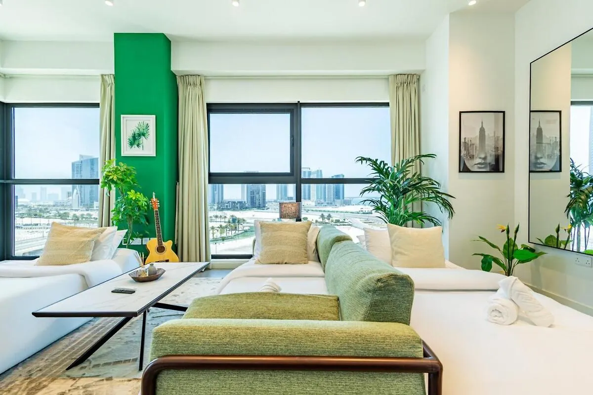 公寓 Private Beach - Sea Views - Beachfront - Paddle - Heart Of Al Reem Island - Pixel - Luxurious Modern Elegance 阿布扎比 阿拉伯联合酋长国